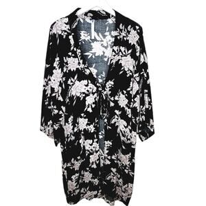 Spiritual Gangster Maya Floral Kimono - One Size